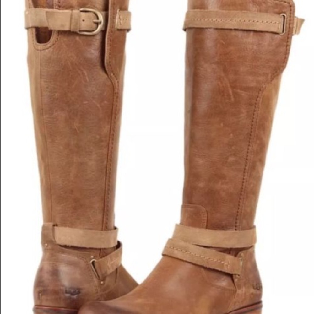 UGG Darcie Boots Chestnut Size 8